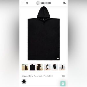 Sand Cloud Terra Hooded Poncho